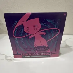 Pokemon TCG Fusion Strike Elite Trainer Box English Mew 2021 MPN 179-80933 - Image 1
