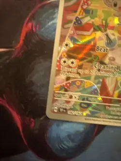 Pokemon TCG Minccino 182/162 Illustration Rare Holo SV05 Temporal Forces - Image 5