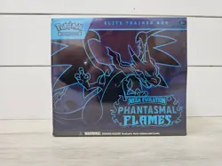 Pokemon TCG Mega Evolution Phantasmal Flames Elite Trainer Box Sealed 6 In Hand - Image 1