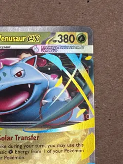 Pokemon TCG Mega Venusaur EX 003/132 English Mega Evolution Holo NM - Image 2