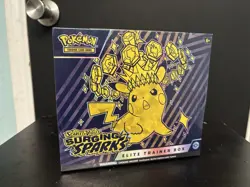 Pokemon TCG Scarlet & Violet Surging Sparks Elite Trainer Box Sealed - Image 1
