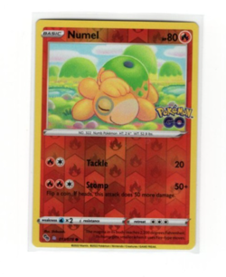 2021 Pokemon GO Numel Reverse Holo Unpeeled Ditto 013/078 - Image 1