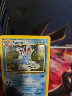 Pokemon Azumarill Holo Rare Neo Genesis 2000 2/111 TCG Card HP #11 - Image 2