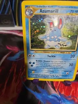 Pokemon Azumarill Holo Rare Neo Genesis 2000 2/111 TCG Card HP #11 - Image 4