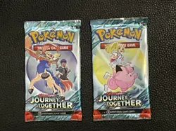 Pokemon S & V Journey Together Booster Packs Lot of 2 - Random Art - Sealed - Image 3