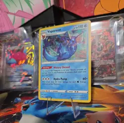 Vaporeon - SWSH072 Sword & Shield Black Star Promo Card - - POKEMON TCG - Image 2