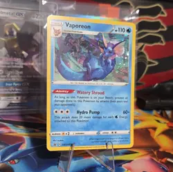 Vaporeon - SWSH072 Sword & Shield Black Star Promo Card - - POKEMON TCG - Image 3