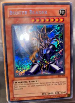 YuGiOh- Buster Blader - BPT-008 - Secret Rare - Holo. Never played - Image 1