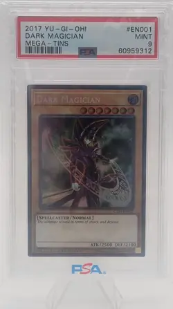 Yu-Gi-Oh! - Mega-Tins Dark Magician 2017 CT14-EN001 Limited Edition PSA 9 - Image 1