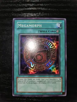 YUGIOH - MEGAMORPH - TOURNAMENT PACK 4 - SUPER RARE - NM/LP- TP4-003 - Image 1