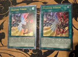 Branded Fusion x2 - OP22-EN002 - Ultimate Rare - NM - Amazing Foiling w/ Spirals - Image 1
