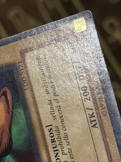 Yu-Gi-Oh! TCG Pierna Izquierda Del Prohibido LDD-S121 MP 1st Edition Ultra Rare - Image 2