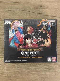 Bandai One Piece – Emperors in the New World OP-09 Booster Box 24 packs - Image 1