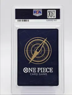 SANJI 2025 ONE PIECE JAPANESE MANGA ALTERNATE ART #OP06-119 PSA 10 Q5989 - Image 2