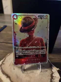 One Piece TCG Monkey D. Luffy OP12-015 SR Japanese Edition - Image 1