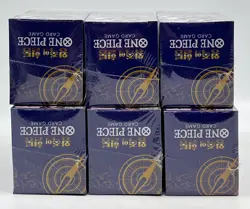 #1 Lot of (6) One Piece Korean OPK-10 Royal Blood Booster Boxes Sealed - Image 3