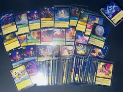 Lorcana Tcg Lot Of 106 Cards Mix , Holo , Nonholos Near Mint🔥 - Image 1