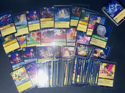 Lorcana Tcg Lot Of 106 Cards Mix , Holo , Nonholos Near Mint🔥 - Image 2