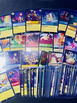Lorcana Tcg Lot Of 106 Cards Mix , Holo , Nonholos Near Mint🔥 - Image 4