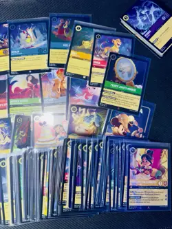 Lorcana Tcg Lot Of 106 Cards Mix , Holo , Nonholos Near Mint🔥 - Image 5