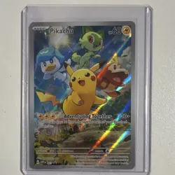 Pokemon Pikachu Holo Promo Scarlet & Violet 027 60 HP Pokemon Card - Image 1