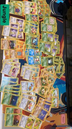 Pokemon Vintage Card Lot Base Set Unlimited/Fossil/Jungle WOTC MP/HP/DMG - Image 2
