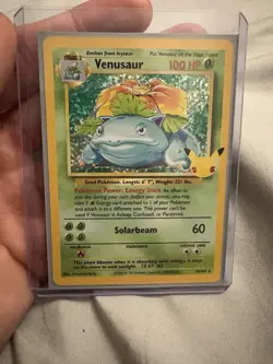 Pokemon TCG Venusaur Holo Card 15/102 Classic Collection 2021 - Image 1