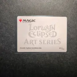 Mutable Explorer Art Card (43/54) (Gold-Stamped Signature) Lorwyn Eclipsed - Image 2