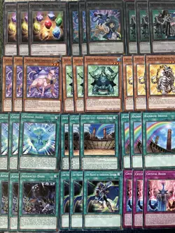 YuGiOh 120+ Card Rainbow Dragon Deck & Extra Deck Collection with 9 Tokens & Mat - Image 4