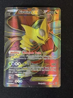 Giratina EX (93 Full Art) 93/98 XY - Ancient Origins Holo Pokemon TCG Card - Image 1