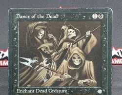 MTG Dance of the Dead - Ice Age Magic the Gathering Card # 118 - Image 3