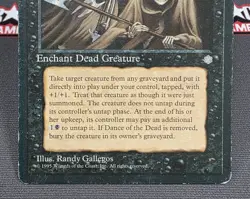 MTG Dance of the Dead - Ice Age Magic the Gathering Card # 118 - Image 4