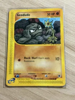 Pokemon 2002 Expedition 24 Card Lot NM/LP+ WOTC Era + 1 MP + HP Geodude - Image 3