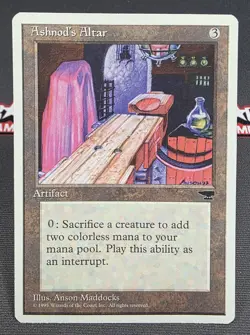MTG Ashnod's Altar- DAMAGED -Chronicles Magic the Gathering Card # 092 - Image 1
