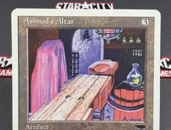 MTG Ashnod's Altar- DAMAGED -Chronicles Magic the Gathering Card # 092 - Image 3