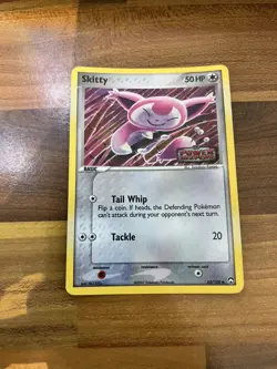 Pokemon Card Skitty 62/108 Reverse Holo Stamped EX Power Keepers LP - Image 1