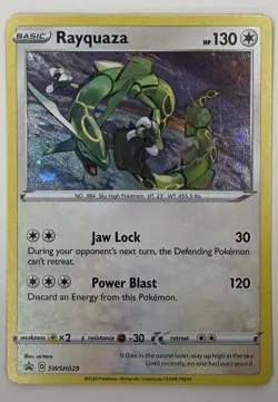 Rayquaza SWSH029 SWSH: Sword & Shield Promo Cards (Cosmos) Holo 🌀 - Image 1