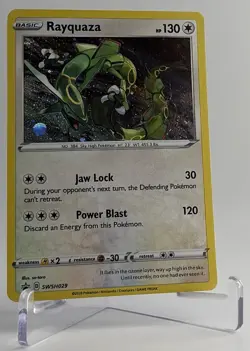 Rayquaza SWSH029 SWSH: Sword & Shield Promo Cards (Cosmos) Holo 🌀 - Image 3