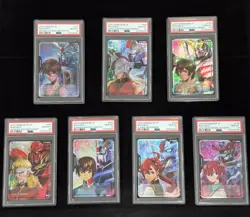 PSA 10 Gem Mint Resource set Kira Yamato Suletta Machu Gundam Card GAME japanese - Image 1