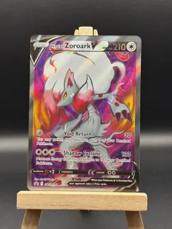Hisuian Zoroark V SWSH297 Full Art Holo Ultra Rare Promo Pokemon Card #SWSH297 - Image 1
