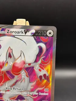 Hisuian Zoroark V SWSH297 Full Art Holo Ultra Rare Promo Pokemon Card #SWSH297 - Image 4