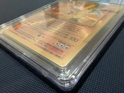 CGC 9 - Charizard 4/102 Celebrations UPC Gold Metal Pokemon Promo Card - Image 5