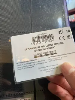 Professor's Research Willow SWSH178 Pokemon GO Holo Promo Pokemon Card - Image 2