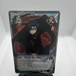 Bandai Itachi Uchiha Ninja Card Holo No. 243 English - Naruto CCG - Image 1