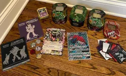 Pokemon Collection 1000 Plus Cards Bulk Lot, Coins, Tins, Sleeves More RareU - Image 3