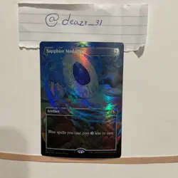Sapphire Medallion (Borderless) Modern Horizons 3 Foil - Image 1