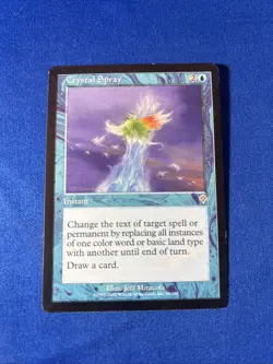 CRYSTAL SPRAY LP Invasion mtg Magic fast shipping - Image 1
