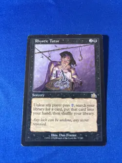 RHYSTIC TUTOR MP Prophecy mtg Magic fast shipping - Image 1
