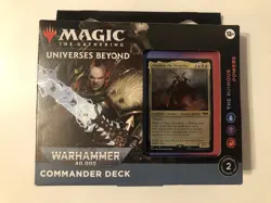 NEW SEALED Magic The Gathering Warhammer 40k Ruinous Powers Commander Deck MTG - Image 1