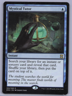 Mystical Tutor Non-FOIL EMA 062 Rare (MTG Eternal Masters 2016) NM - Image 1